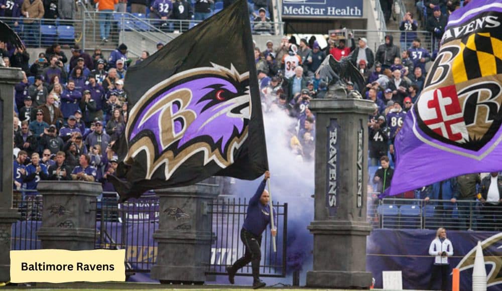 Flag of Baltimore Ravens